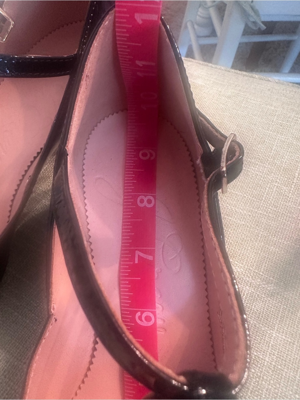 J. Crew Millie Black T-Strap Pump Size 7 - Picture 10 of 10